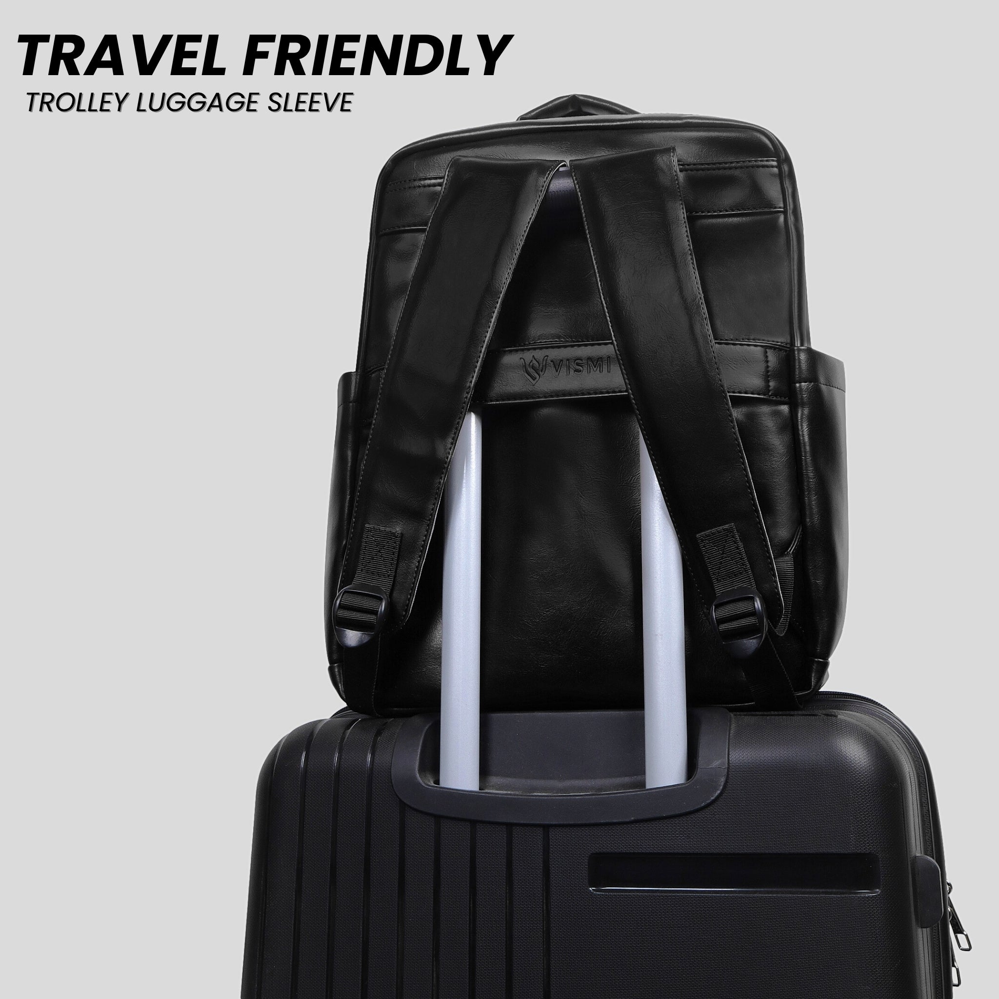 Timeless Voyager Laptop Backpack - Black