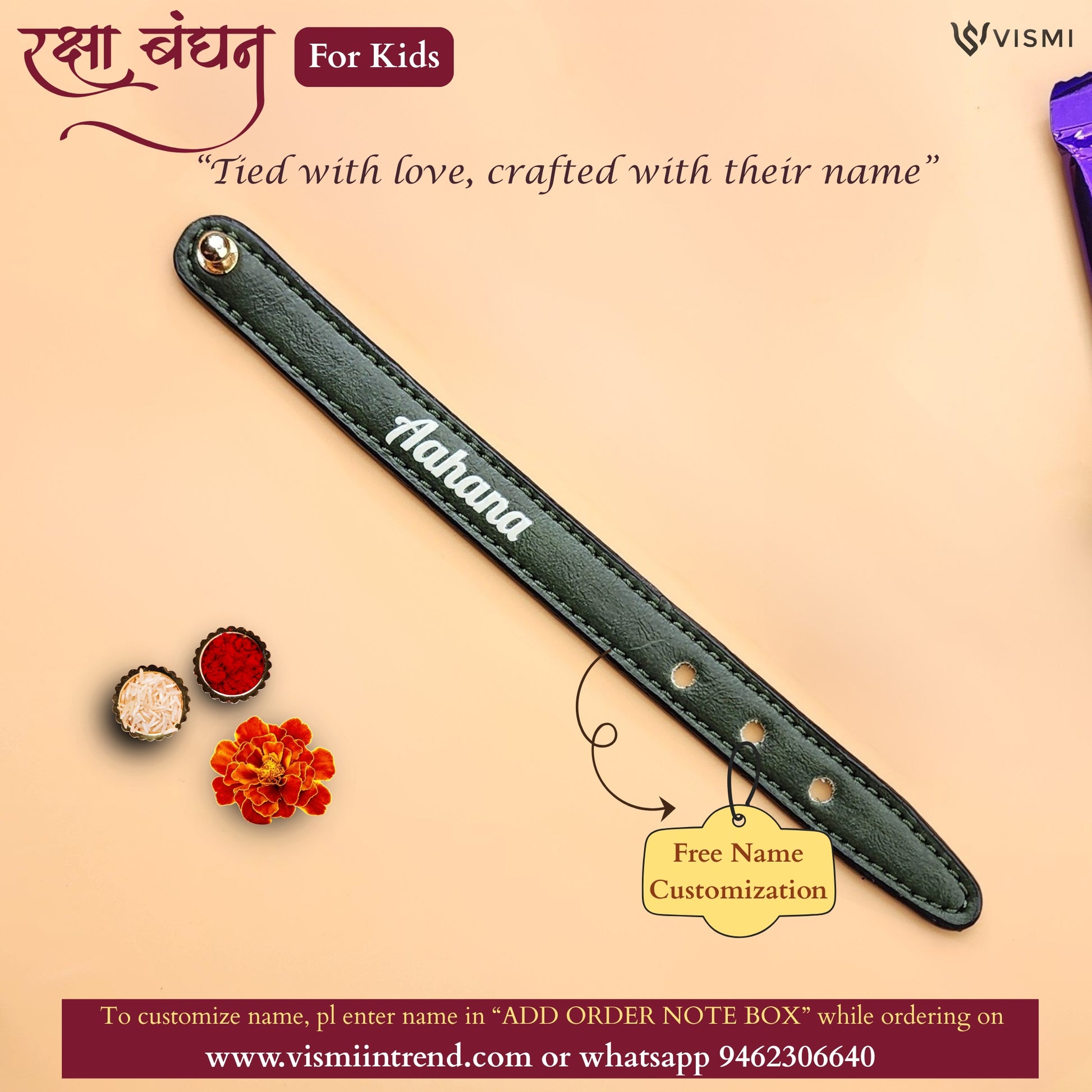Customized Rakhi