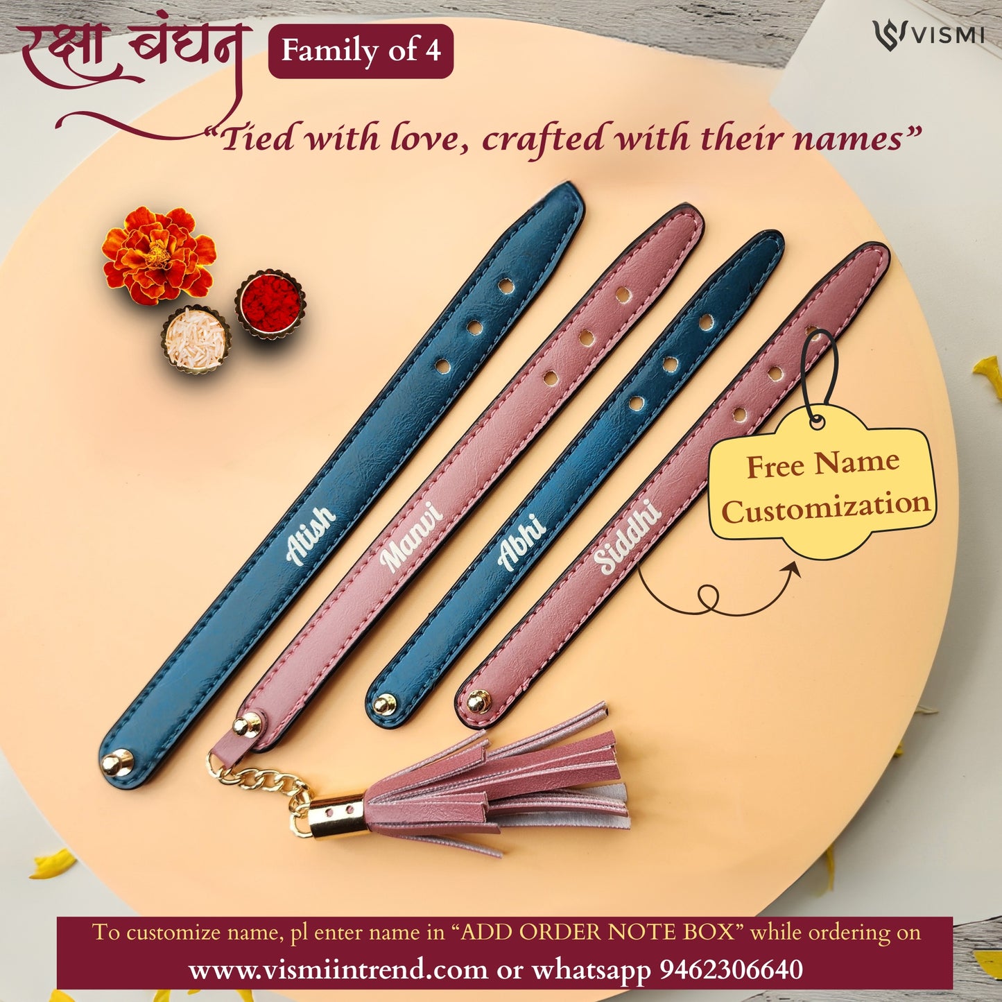 Customized Rakhi