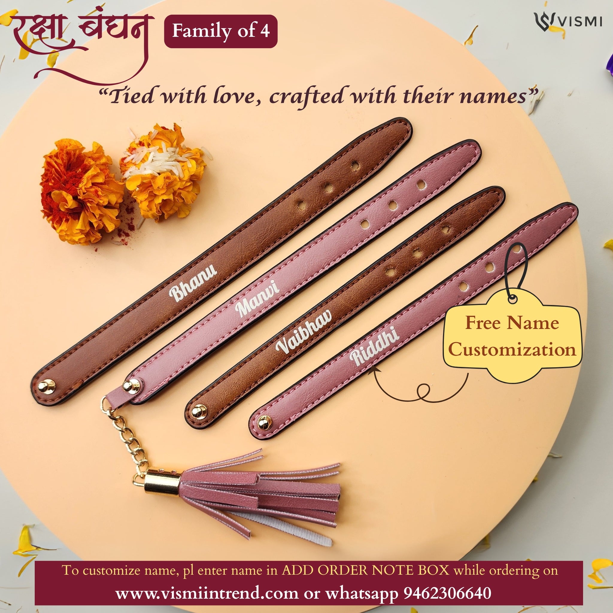 Customized Rakhi