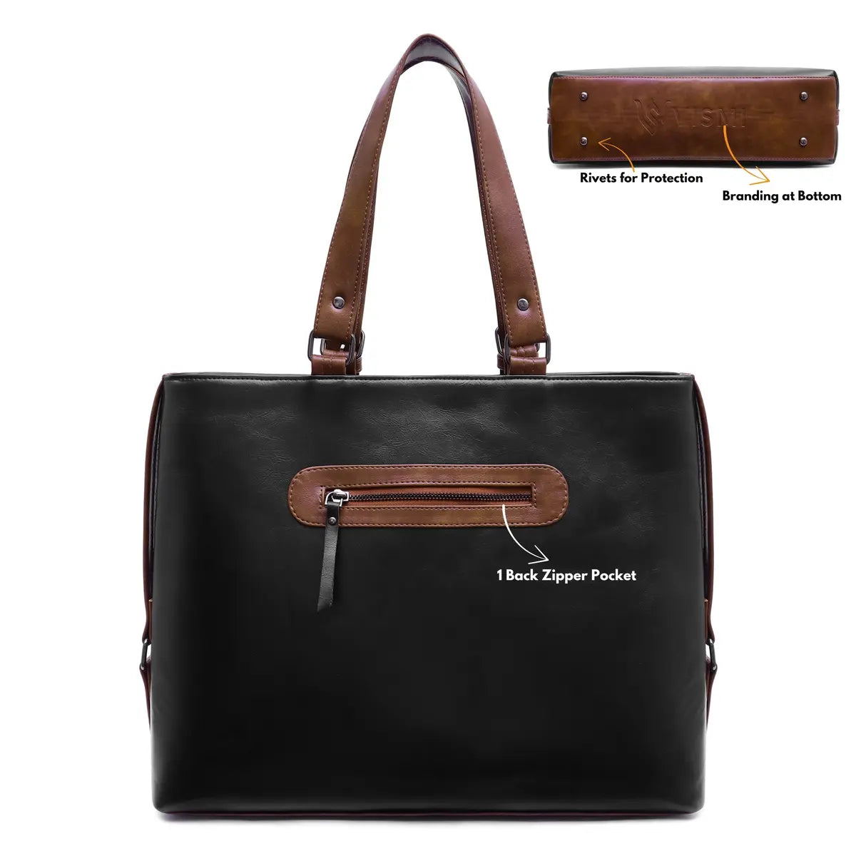 Timeless Classic Work Tote Bag - Black