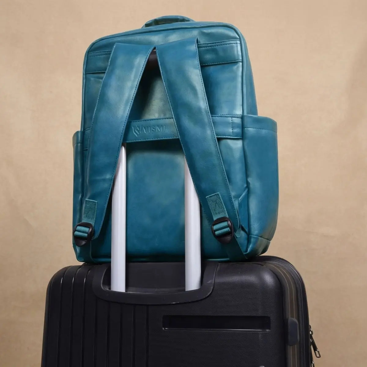 Timeless Voyager Laptop Backpack - Teal Blue