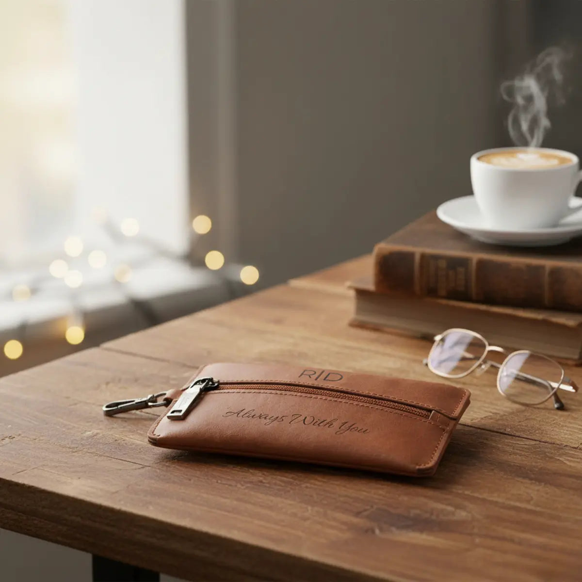 Formé Key Chain Pouch - Tan
