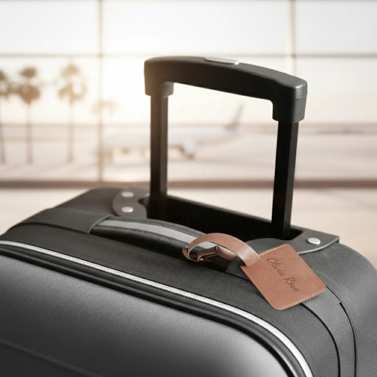 Formé Luggage Tag - Tan