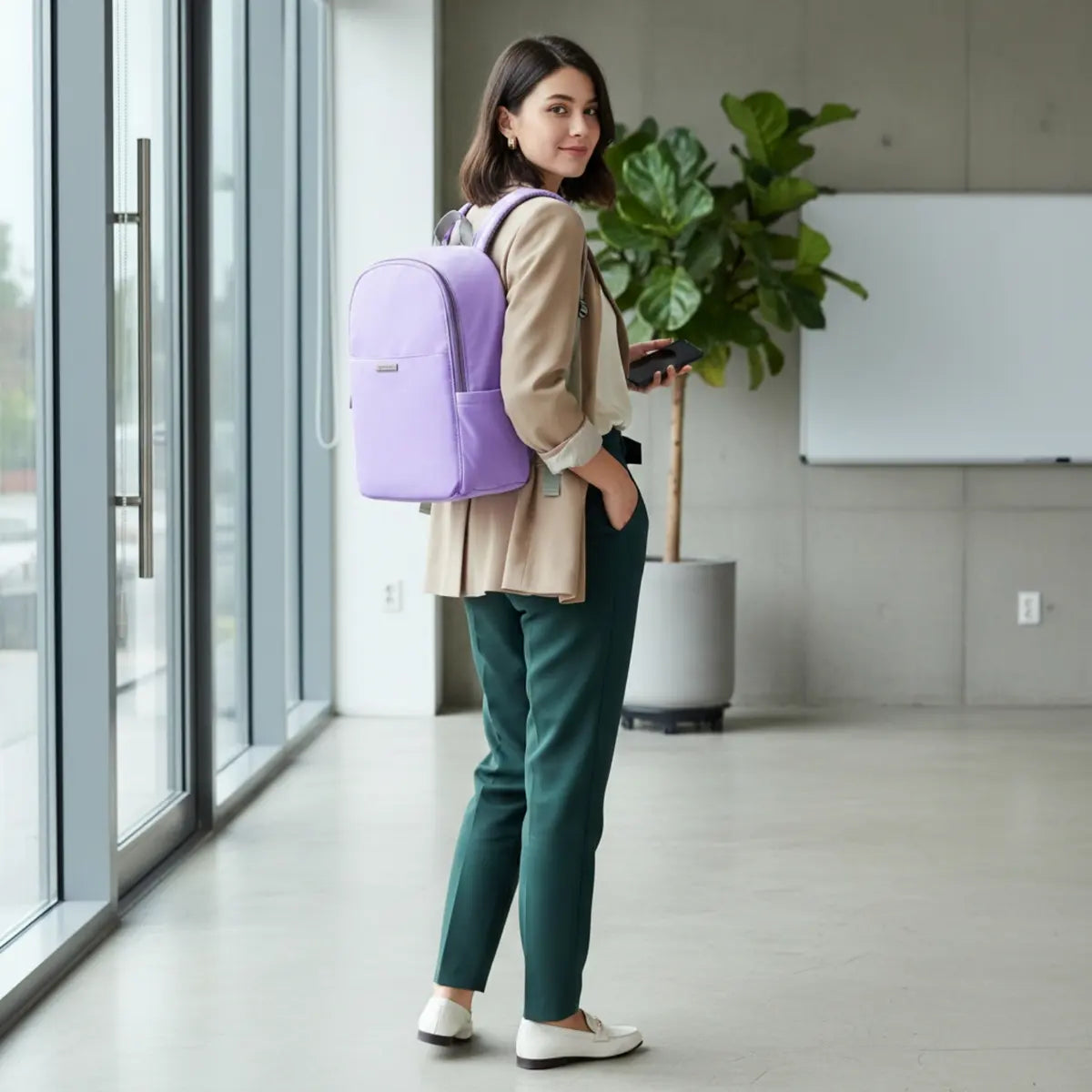 Everyday Essentials Women Backpack - Lavender