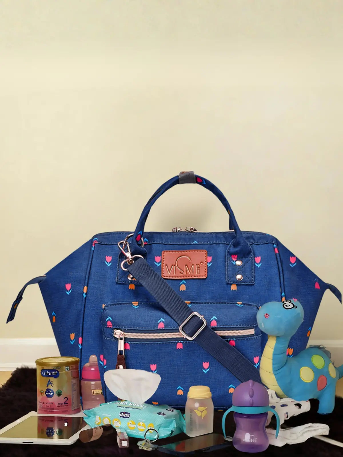 Itsy Bitsy Mini Diaper Bag - Florets