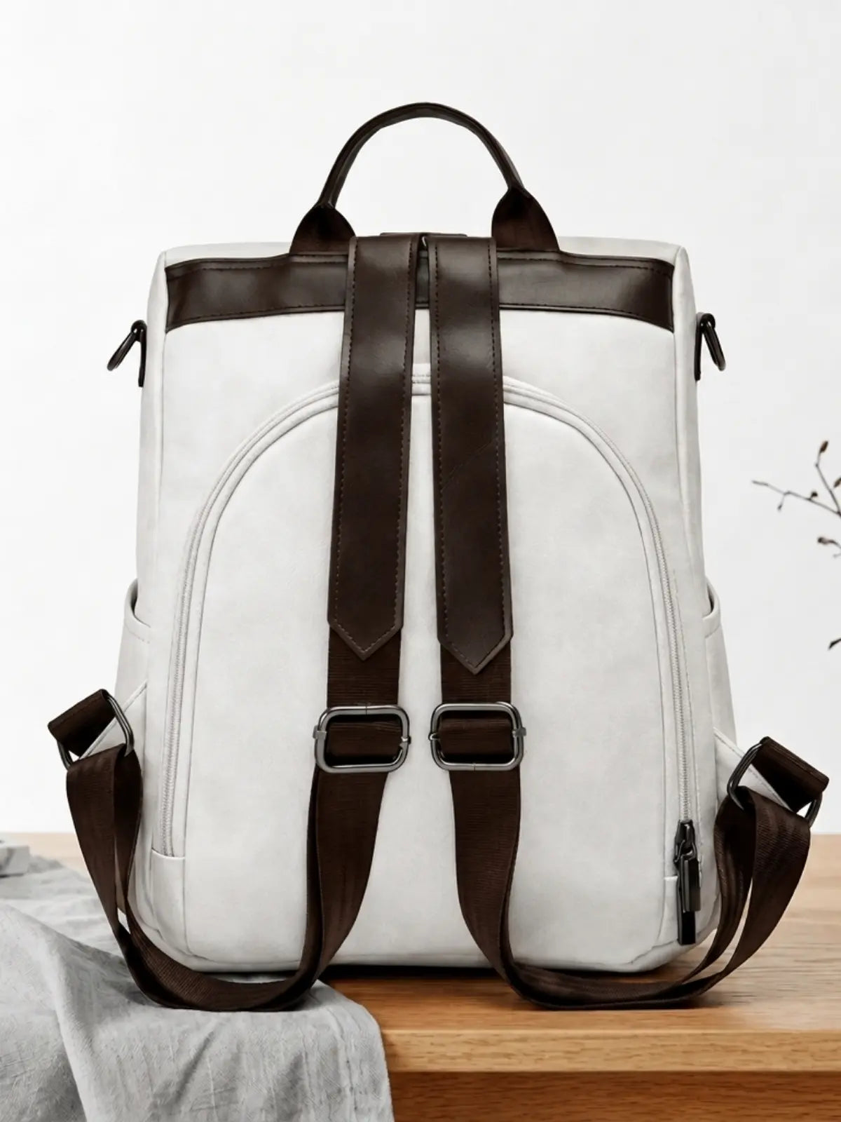 Timeless Kiara  Women Backpack Handbag - Grey