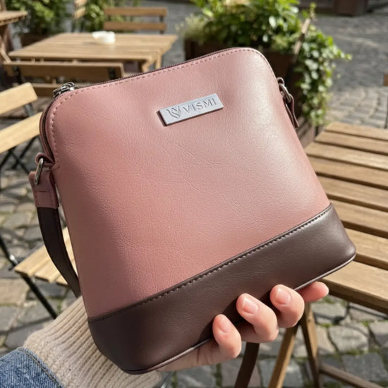 Timeless Luxe Women's Sling Bag - Blush Pink