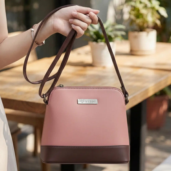 Timeless Luxe Women's Sling Bag - Blush Pink