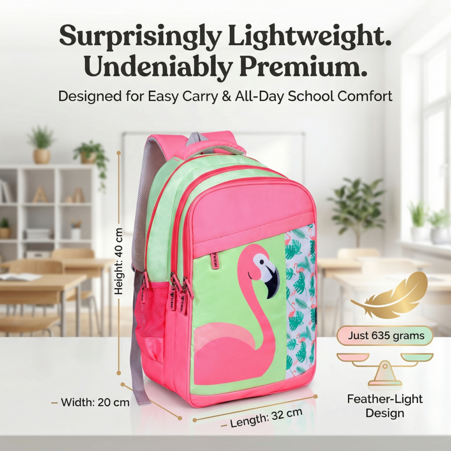 Everyday Essentials High School Bag - Tropical