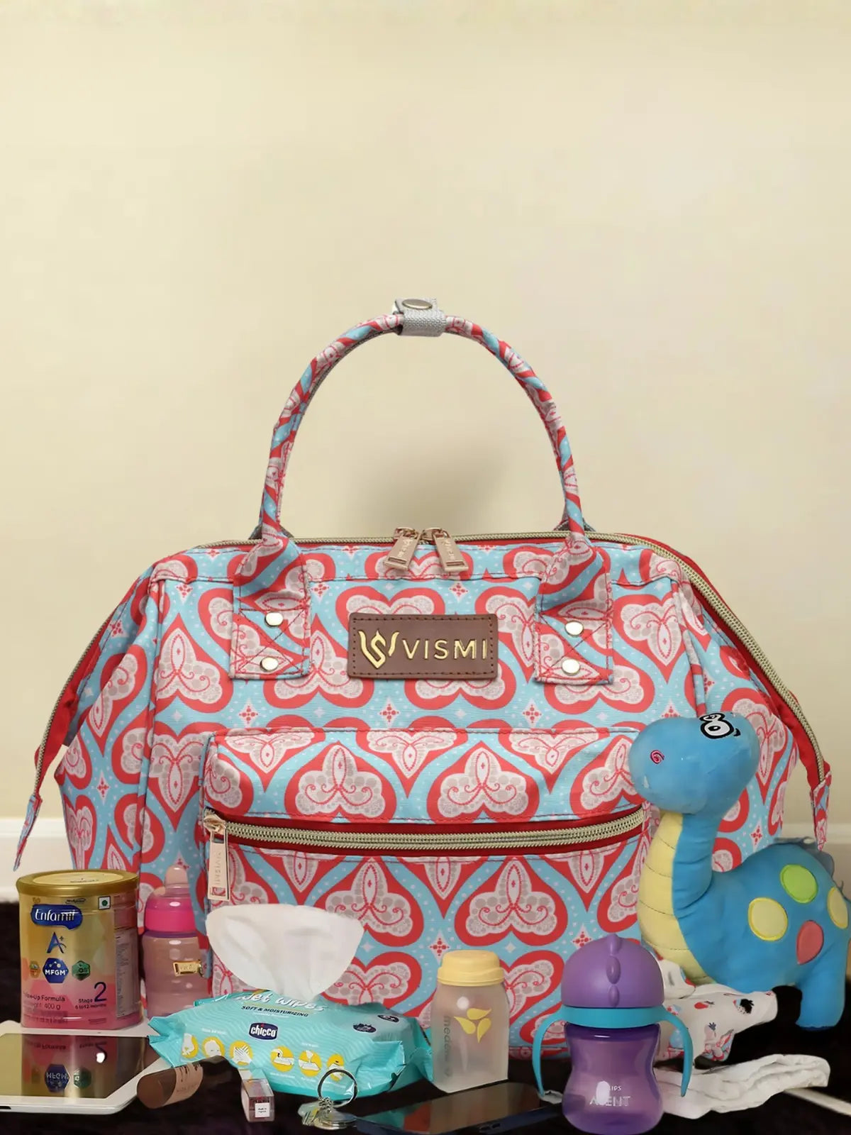 Itsy Bitsy Mini Diaper Bag - Red