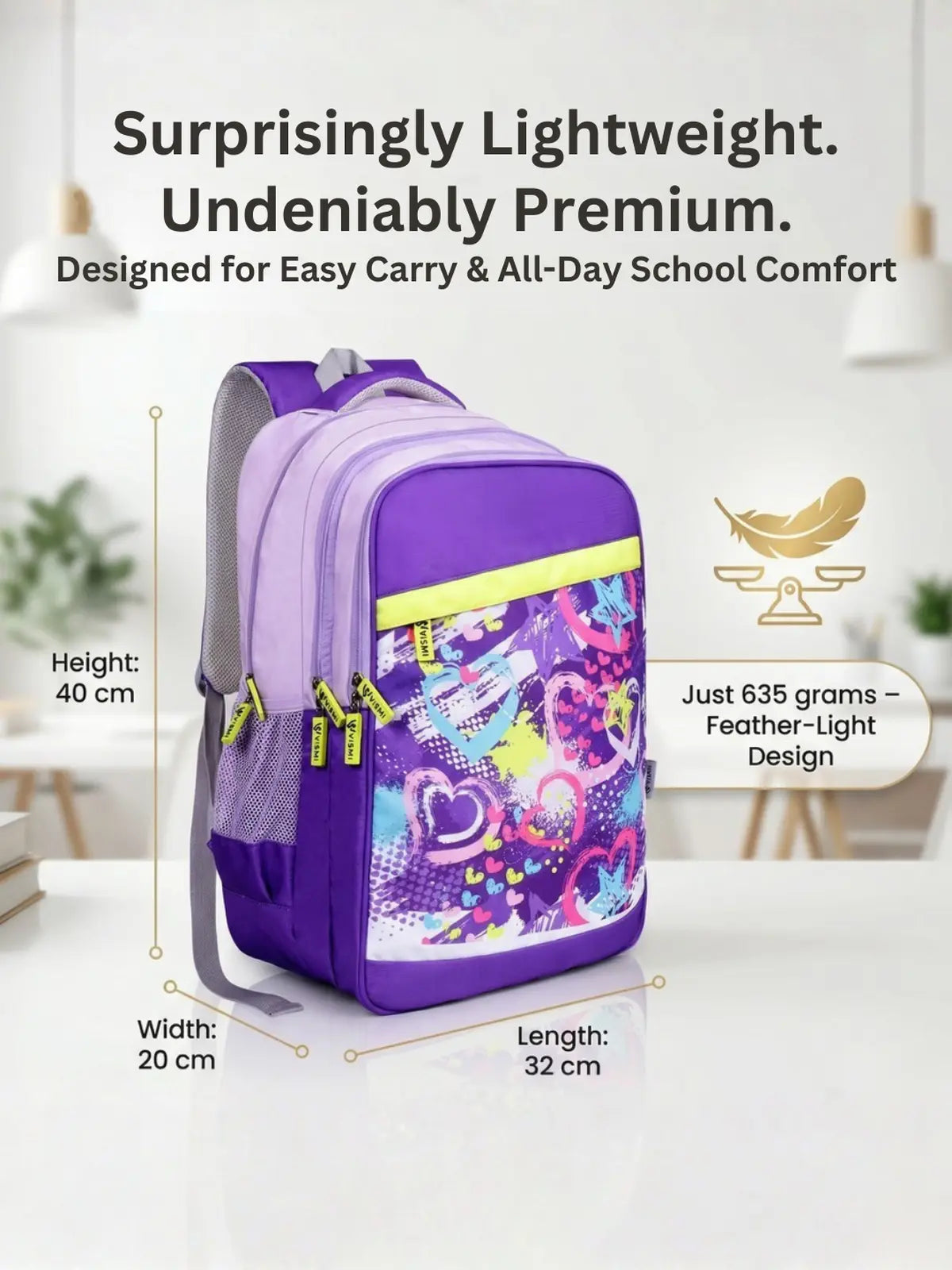 Everyday Essentials High School Bag - LIT