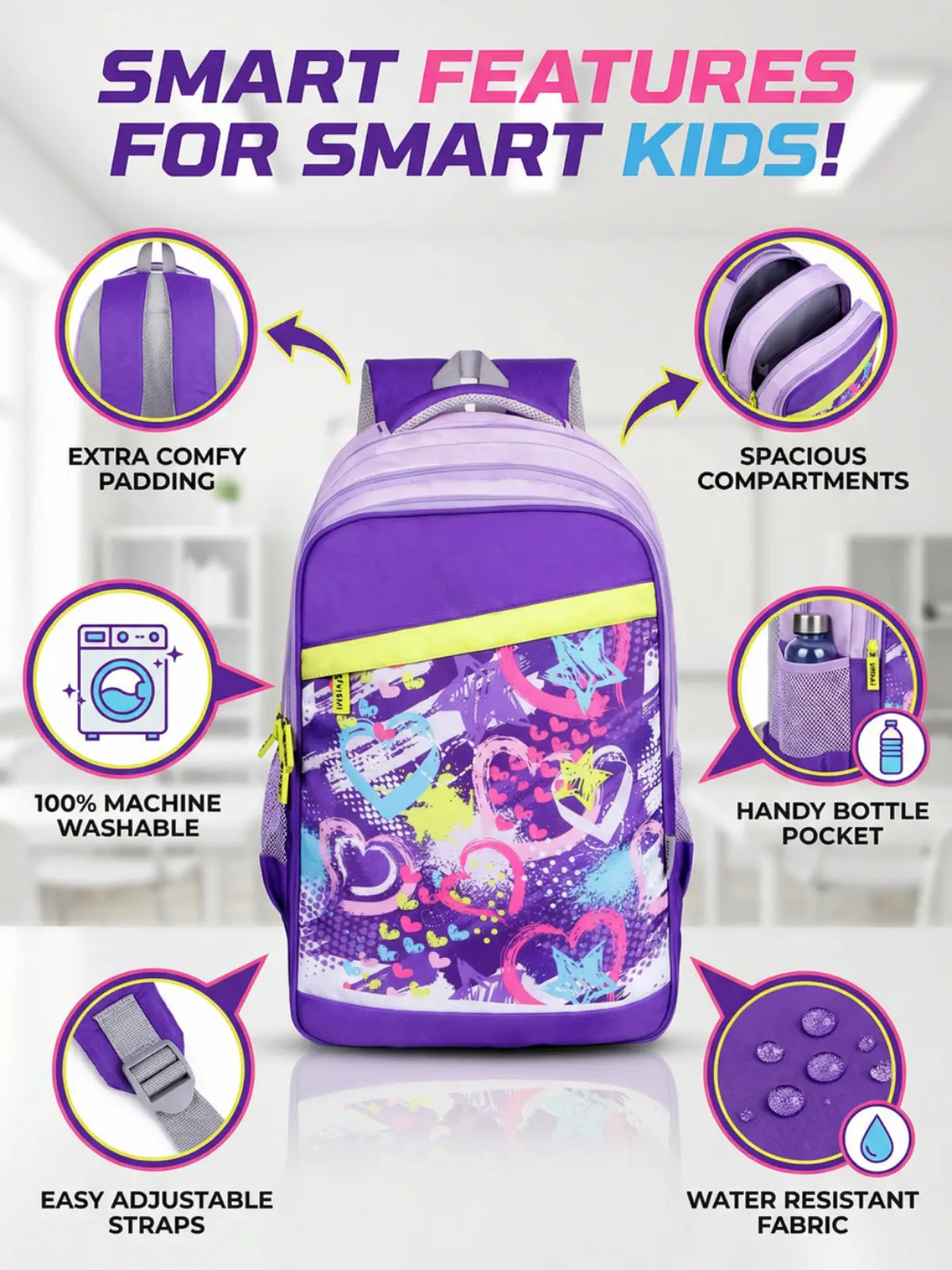 Everyday Essentials High School Bag - LIT