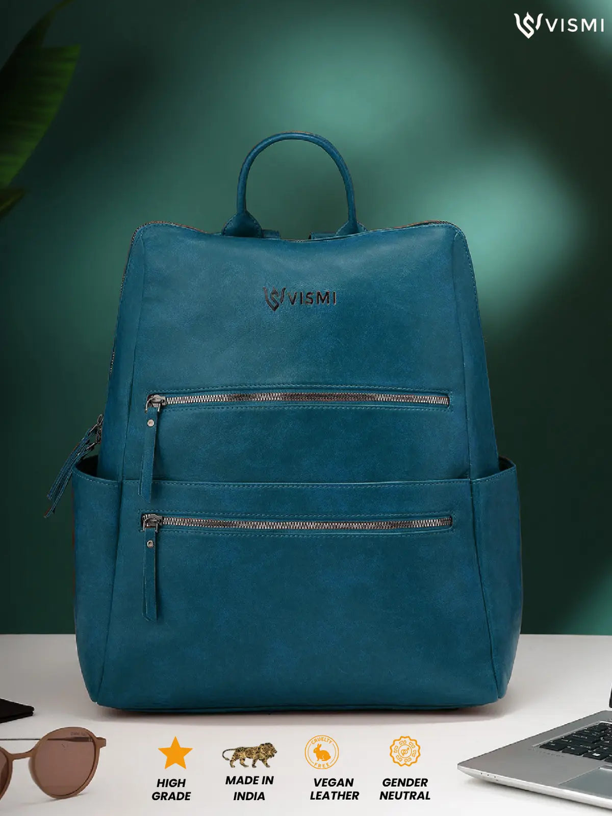 Timeless ProGear Laptop Backpack - Teal Blue