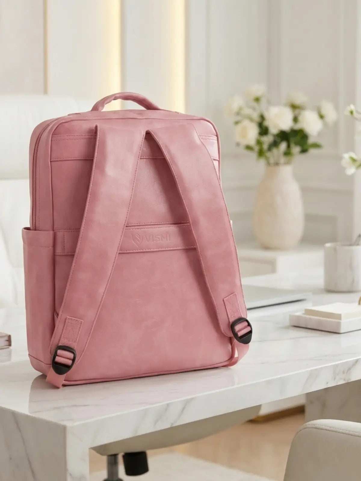 Timeless Voyager Laptop Backpack - Blush Pink