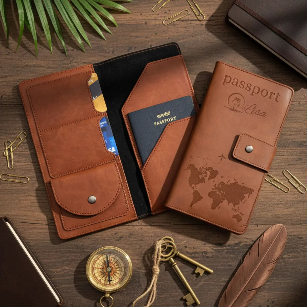 Formé  Essentials Wallet - Tan