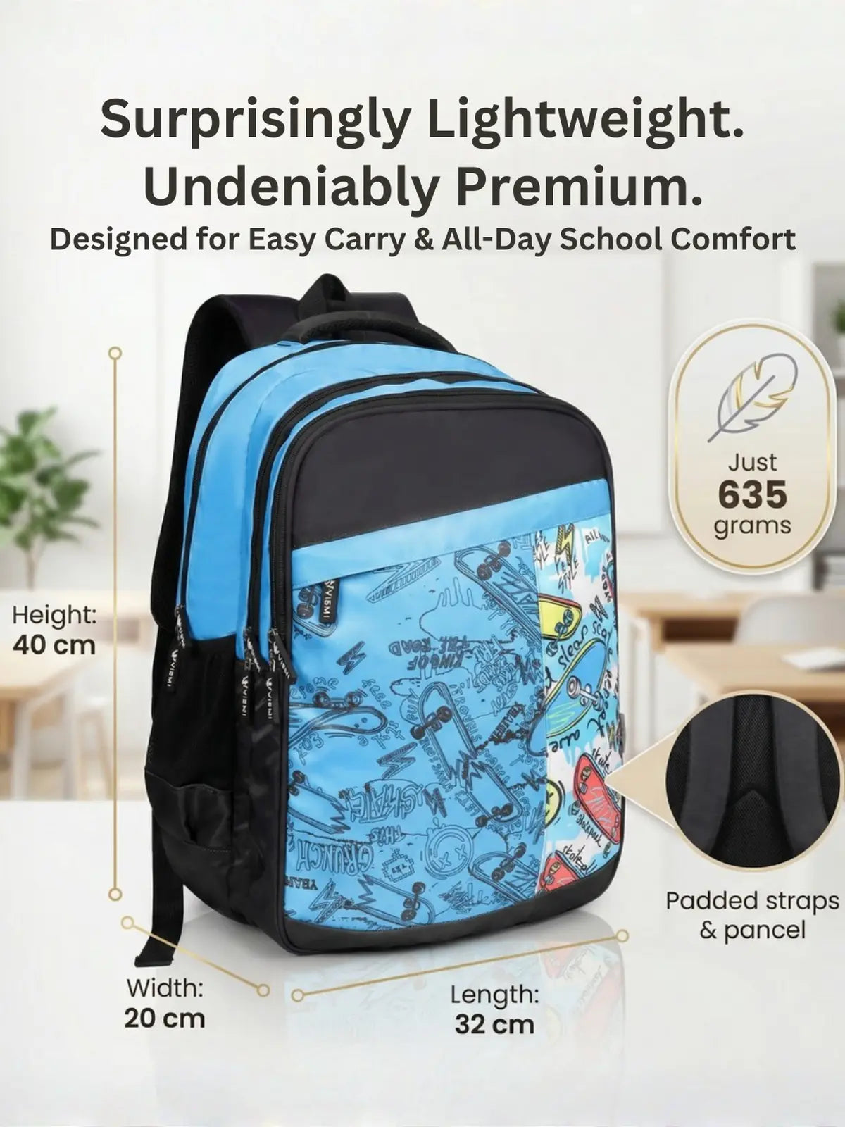 Everyday Essentials High School Bag - Skates