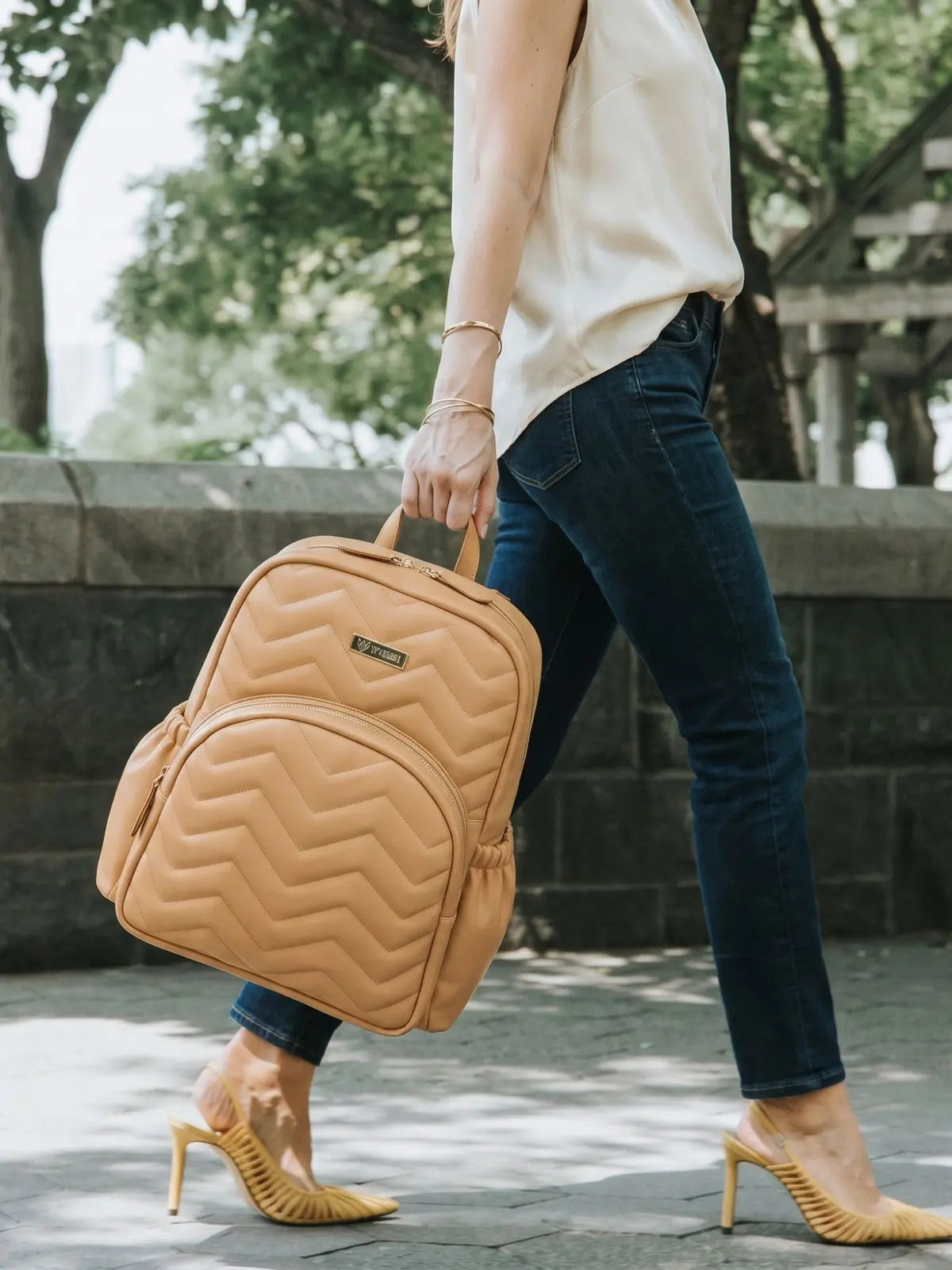 Velora Aurelle Women Backpack - Caramel