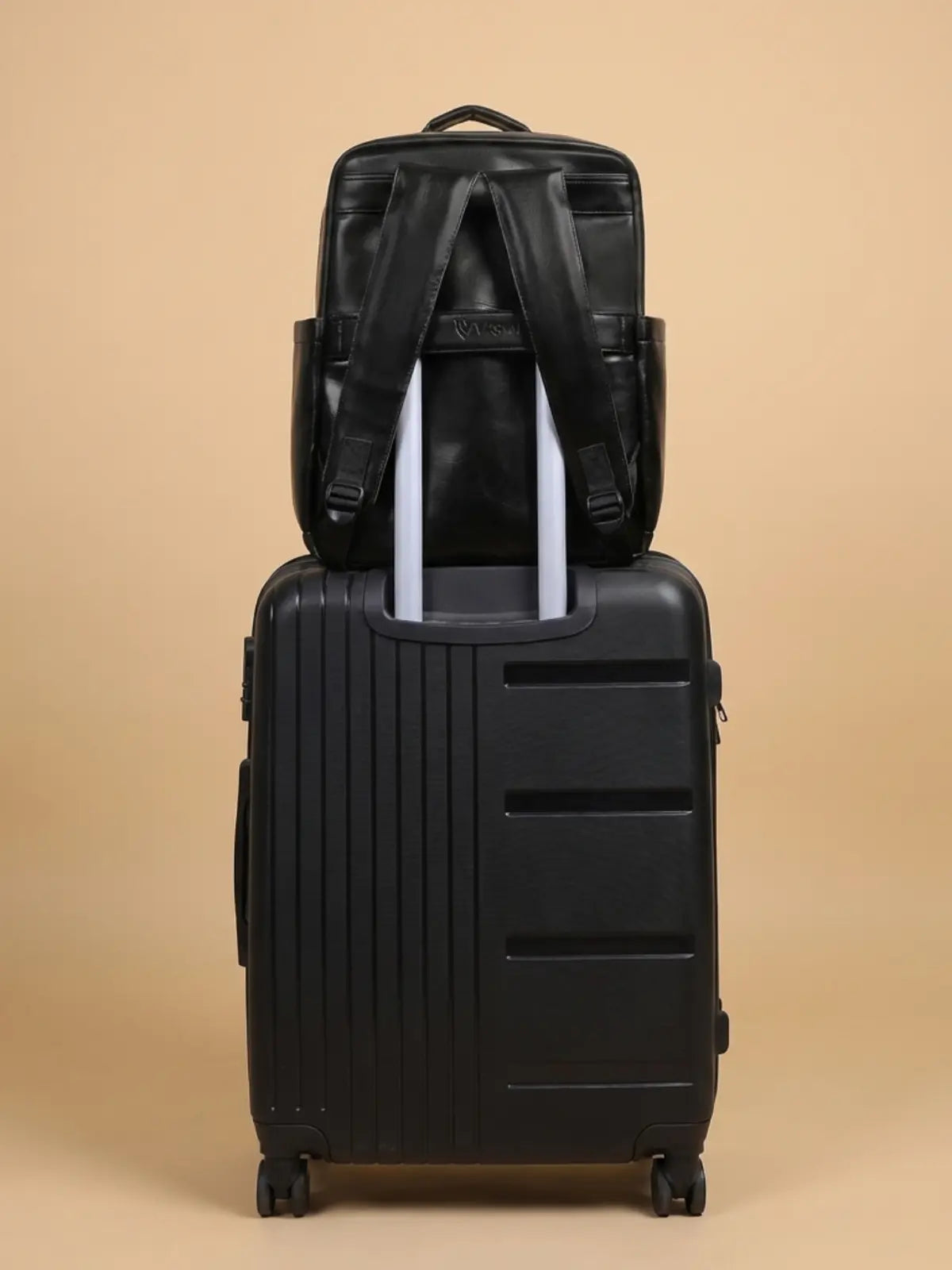 Timeless Voyager Laptop Backpack - Black