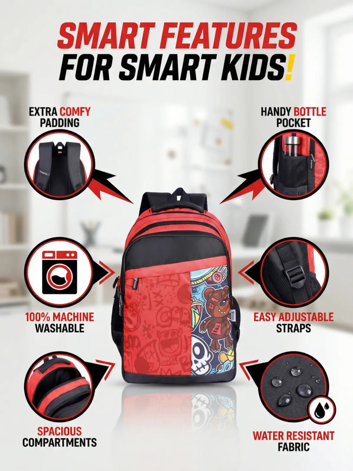 Everyday Essentials High School Bag - Spooky