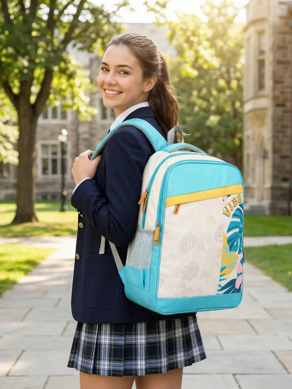 Everyday Essentials High School Bag - Vibes