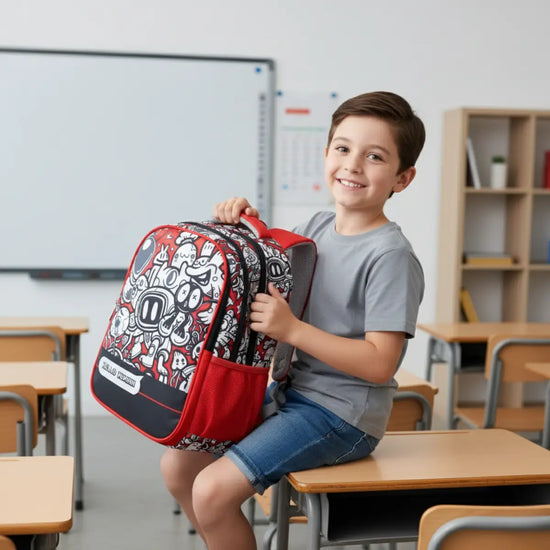 Everyday Essentials Elementary School Bag - Robot