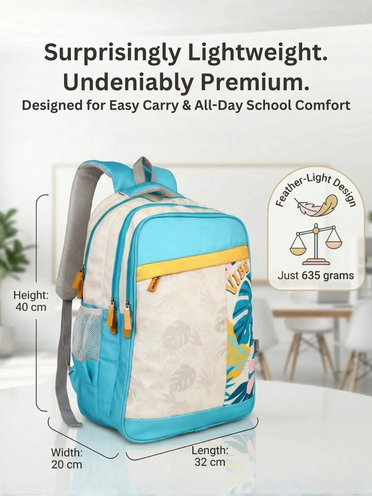 Everyday Essentials High School Bag - Vibes