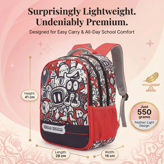 Everyday Essentials Elementary School Bag - Robot