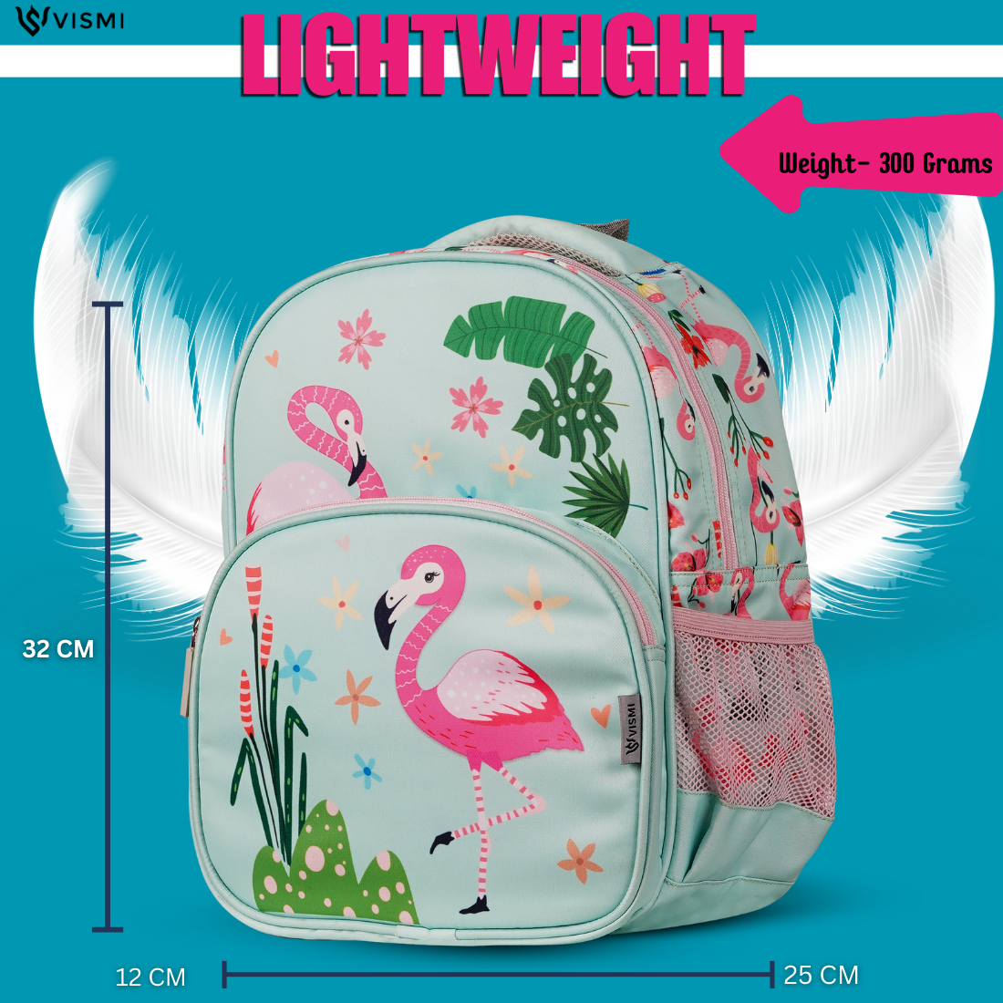 Everyday Essentials Pre School Bag - Flamingo