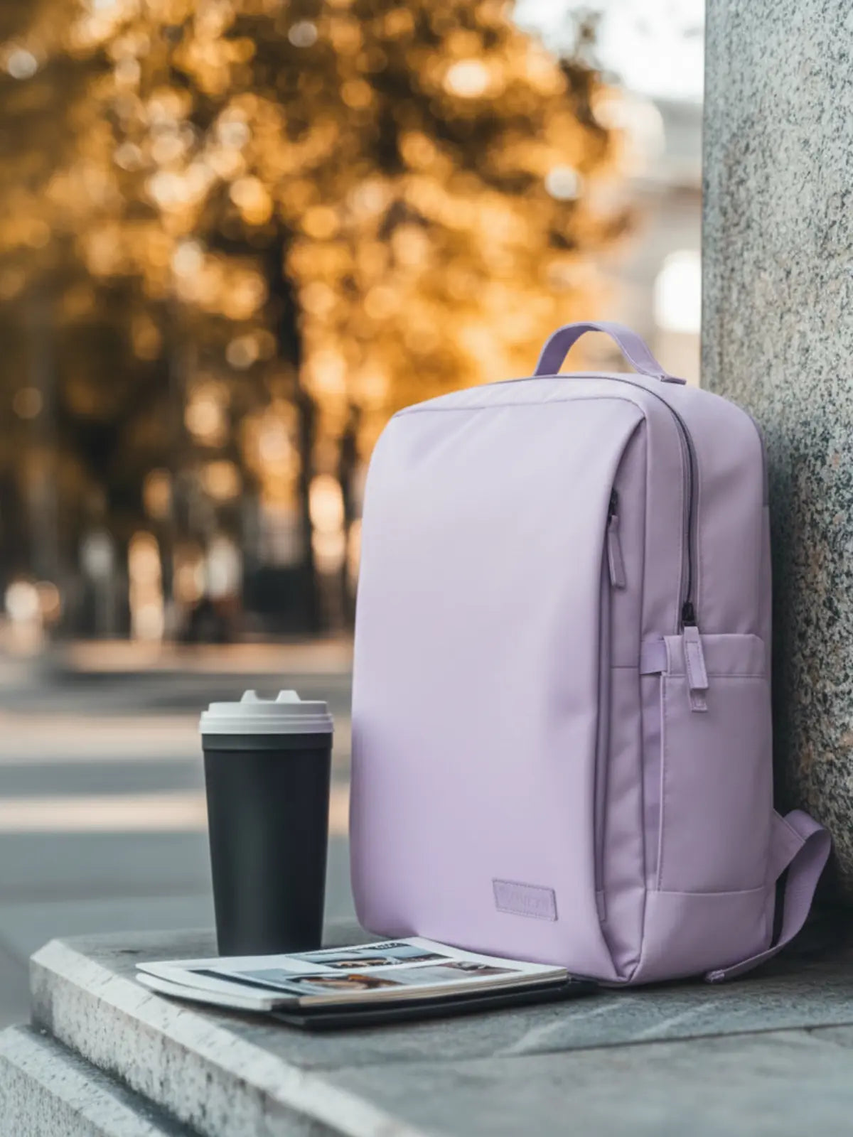 Everyday Essentials Travel Laptop Backpack - Lavender