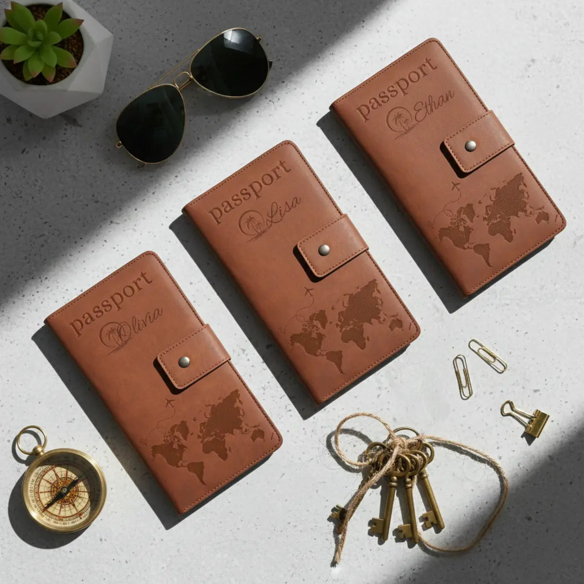 Formé  Essentials Wallet - Tan