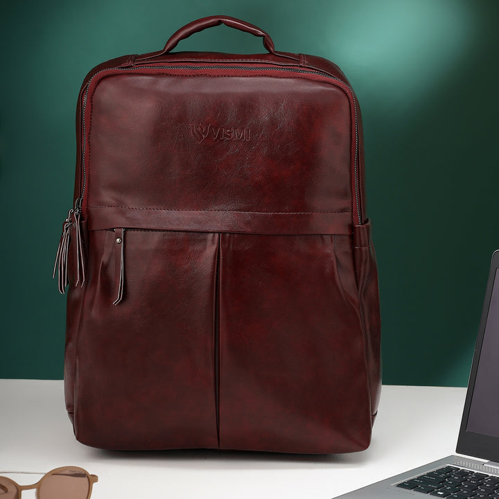 Timeless Voyager Laptop Backpack - Wine