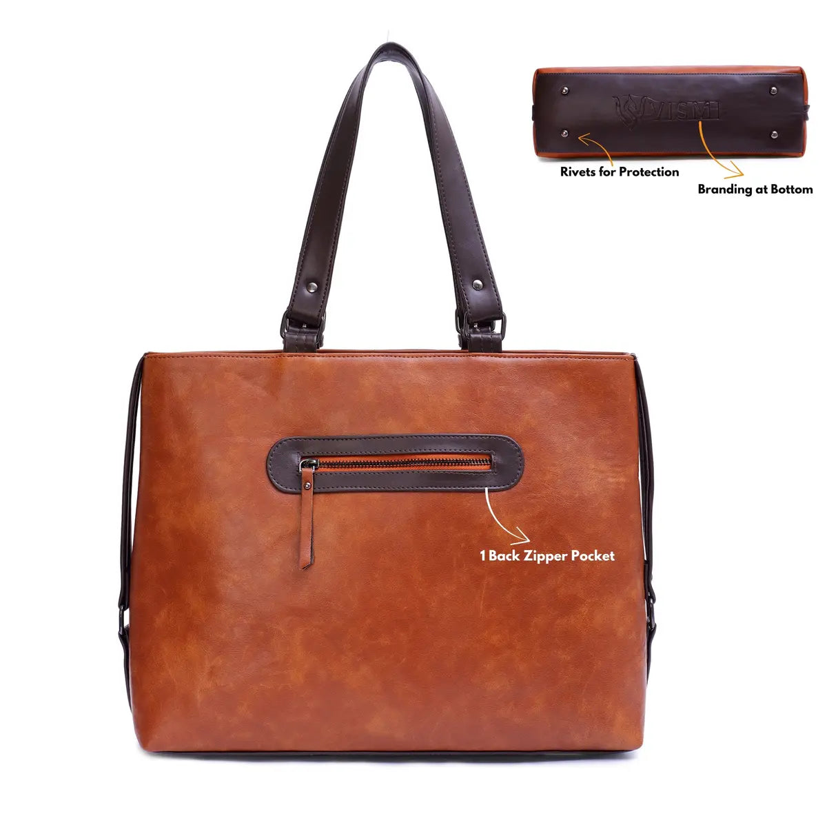 Timeless Classic Work Tote Bag - Tan