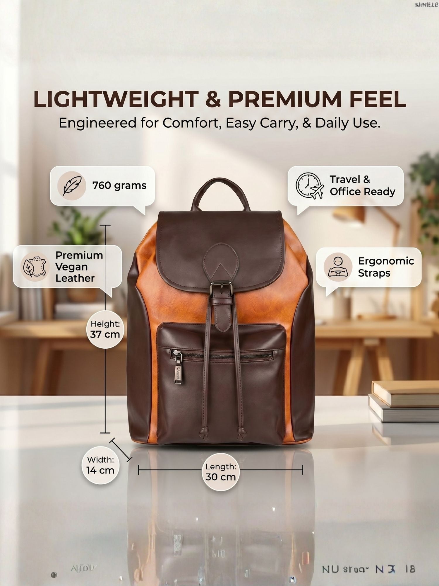 Timeless Venelle Backpack - Tan