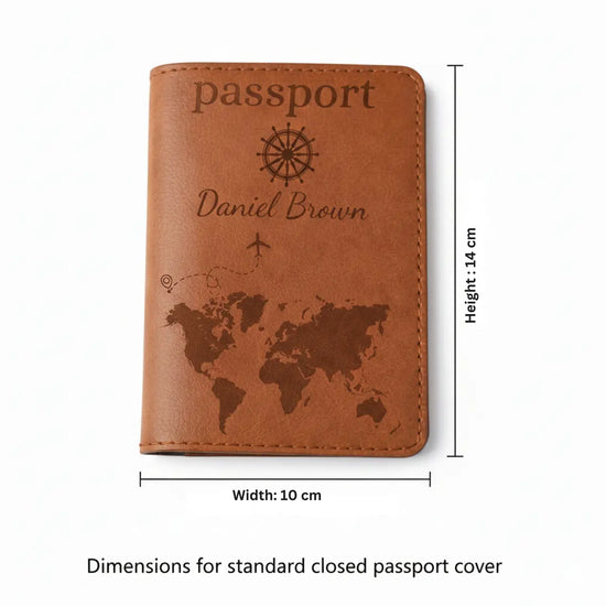 Formé  Passport Slip - Tan