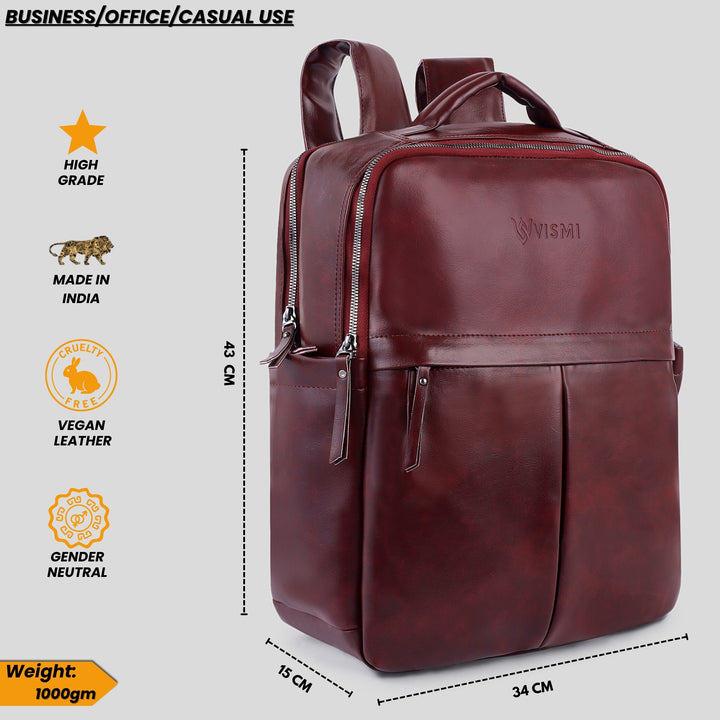 Timeless Voyager Laptop Backpack - Wine
