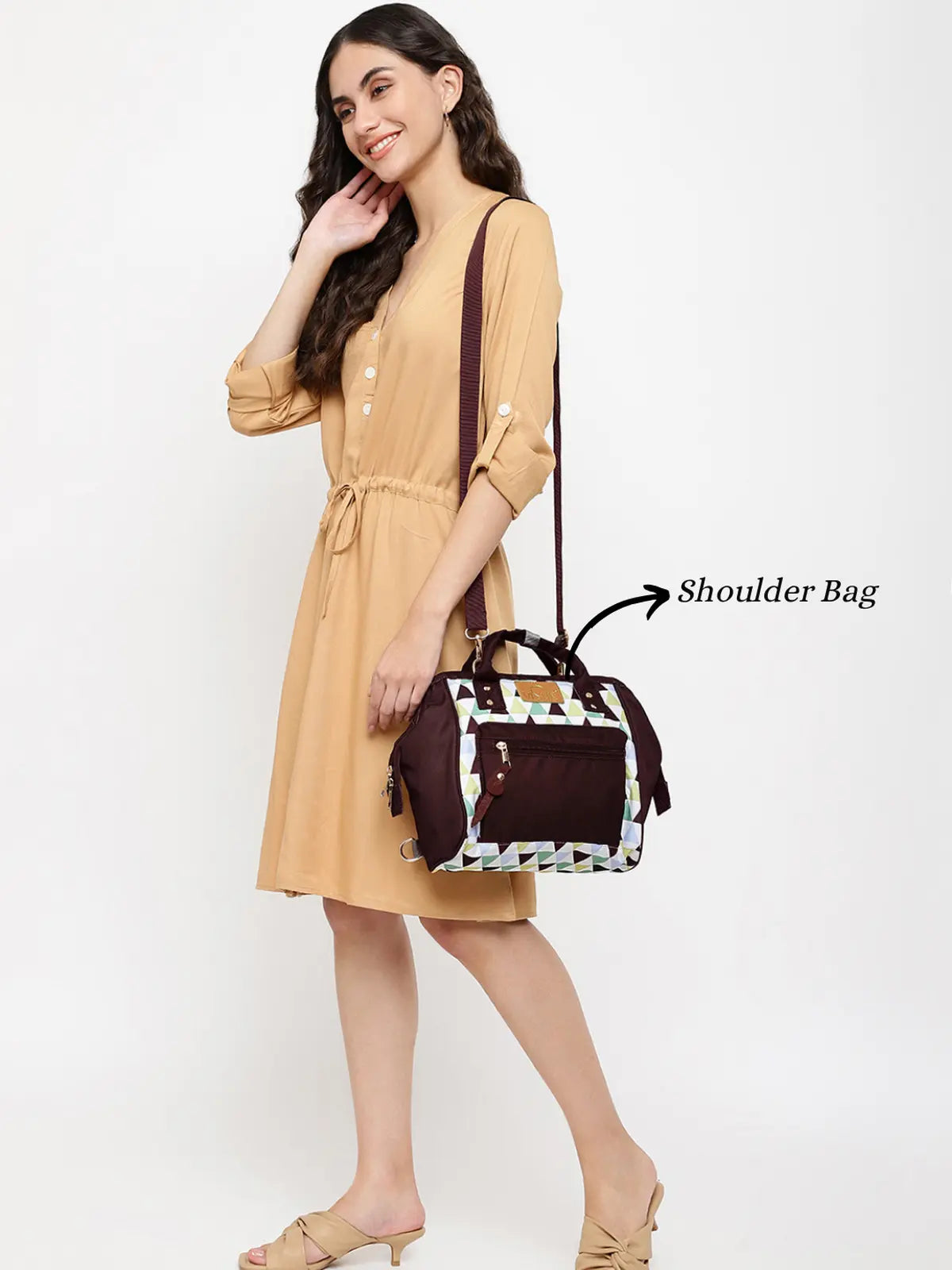 Itsy Bitsy Mini Diaper Bag - Brown