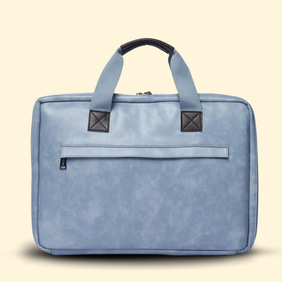 Timeless Unity Laptop Messenger Bag - Sky Blue