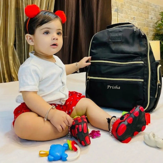 Grandeur Diaper Bag -Black