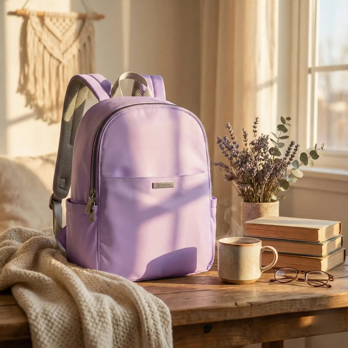 Everyday Essentials Women Backpack - Lavender