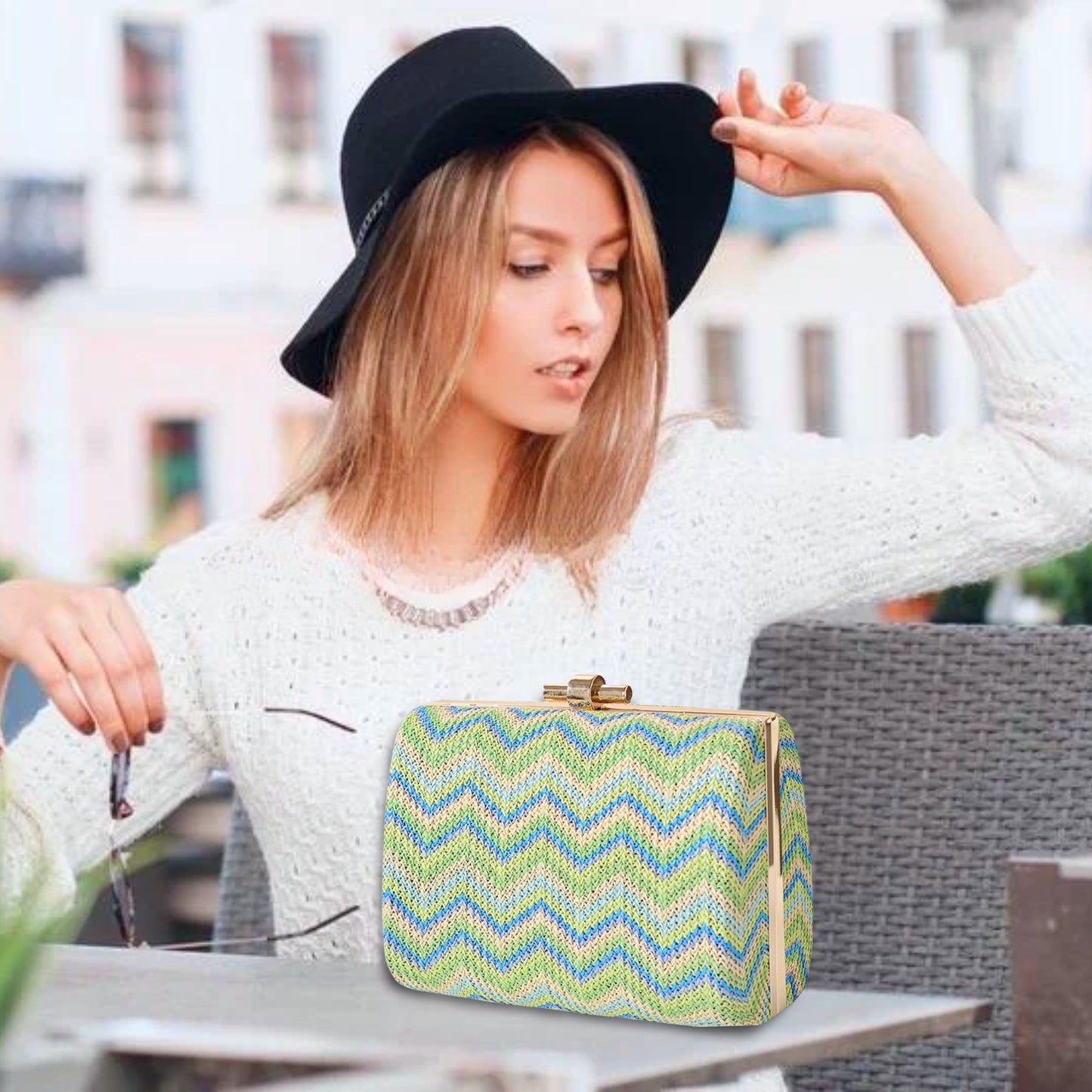 Iconic Clutches -Green