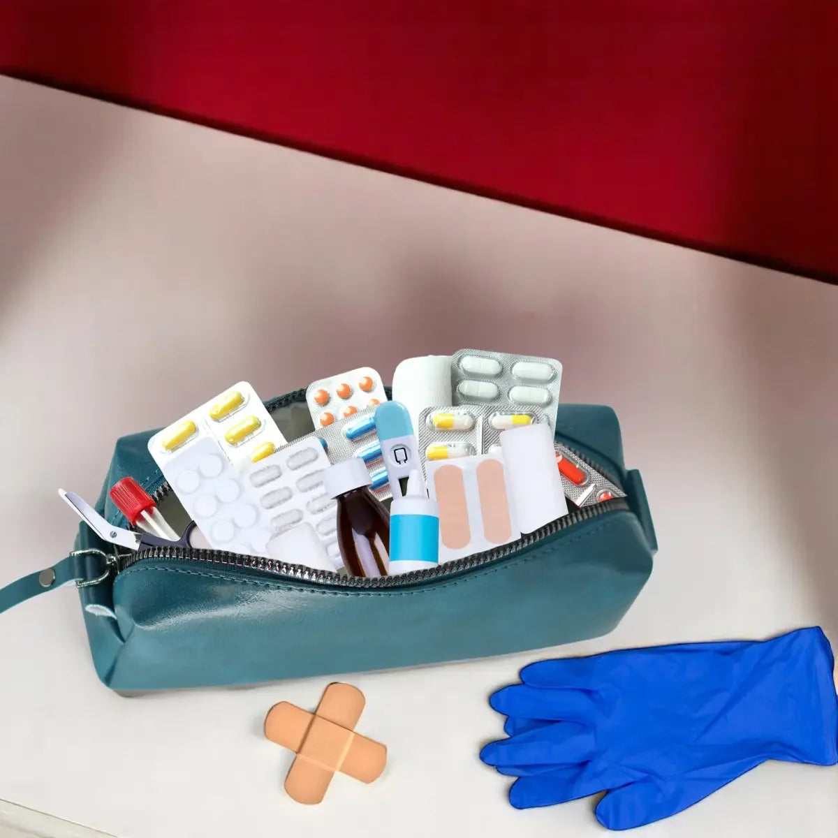 Compact-Teal-Blue-Coin-Pouch-for-Women