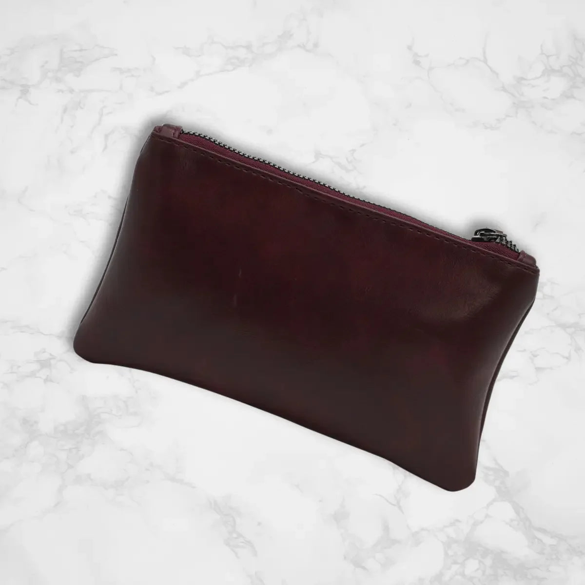 Brown-Leather-Flat-Pouch-for-Women