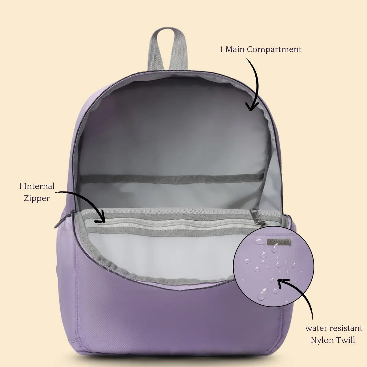 Everyday Essentials Women Backpack - Lavender