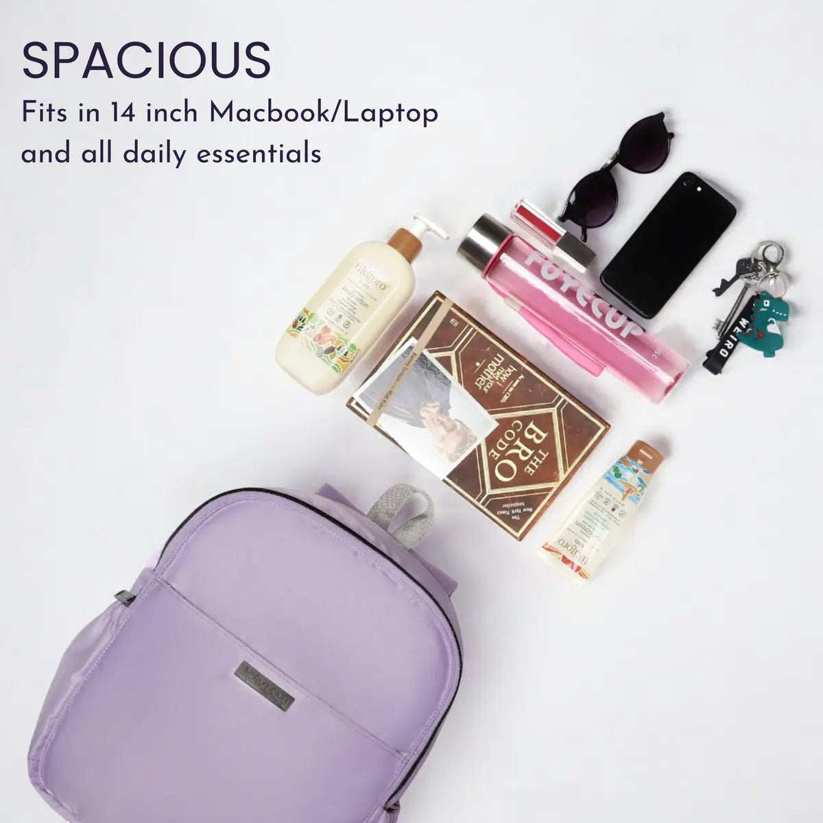 Everyday Essentials Women Backpack - Lavender