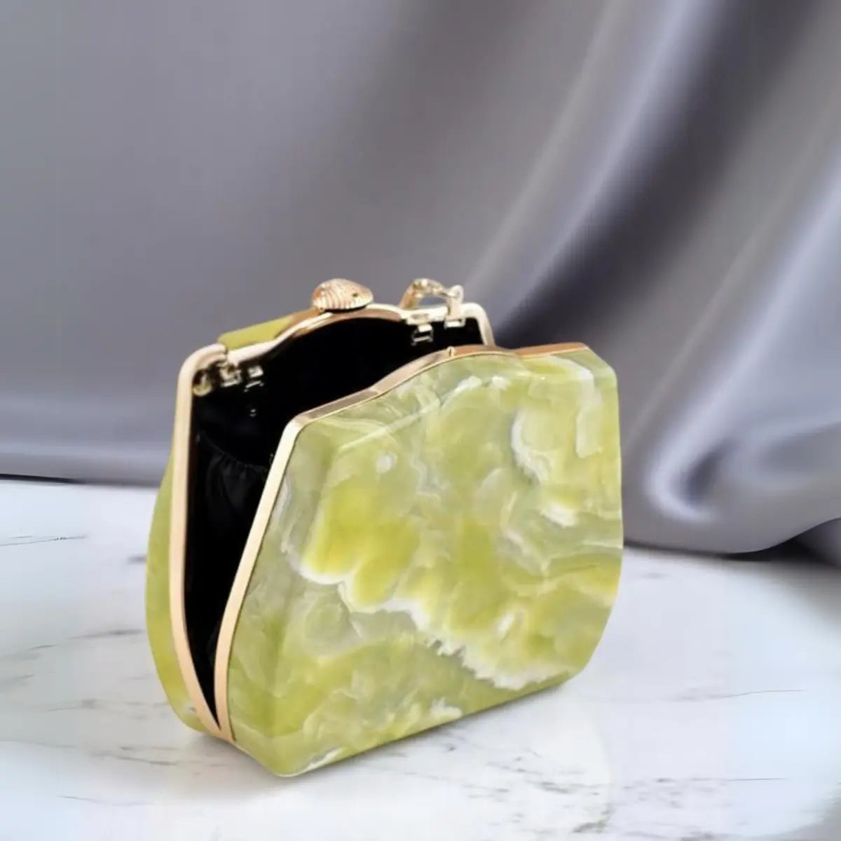 Designer-Yellow-Marble-Bag