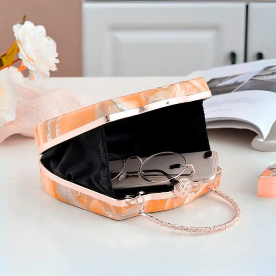 Designer-Orange-Party-Bag