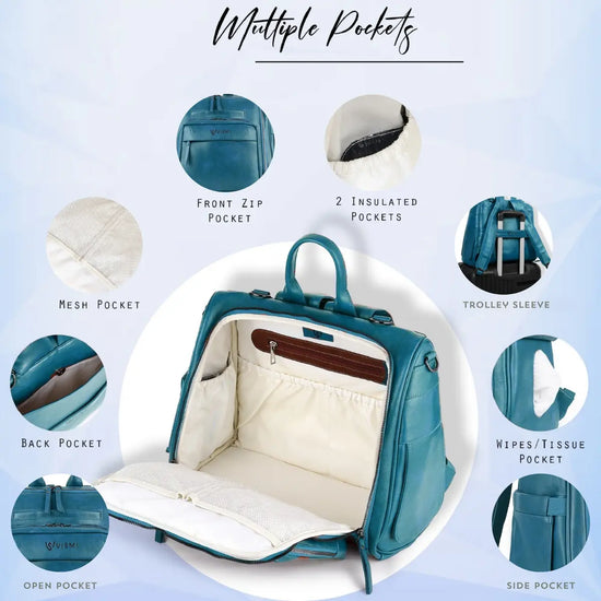 Timeless-Teal-Blue-Diaper-Bag–Backpack-Messenger-Style
