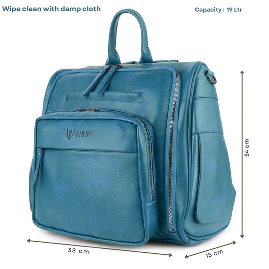 Timeless-Teal-Blue-Messenger-Diaper-Bag-for-Babies