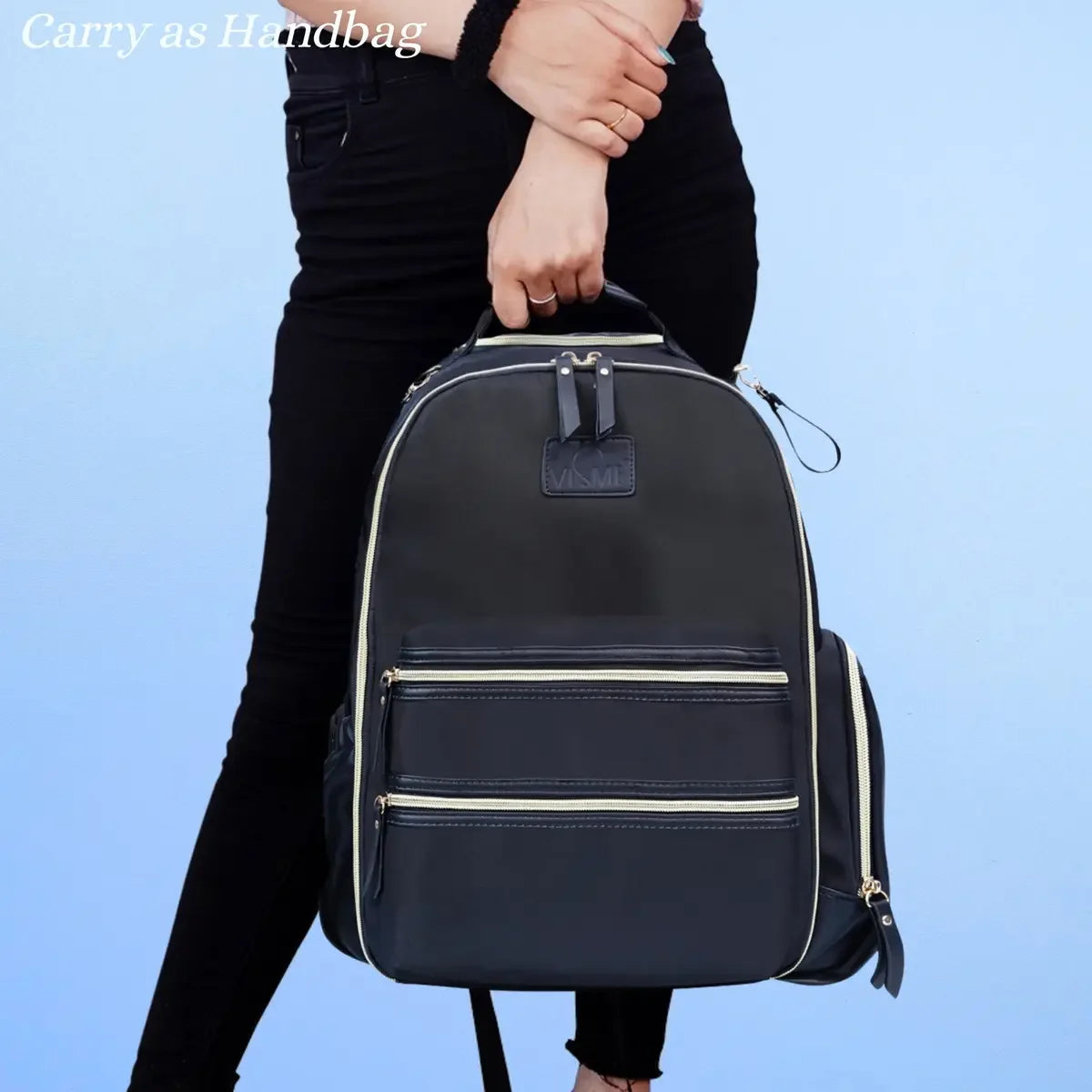 Grandeur-Black-Diaper-Bag-for-Travel